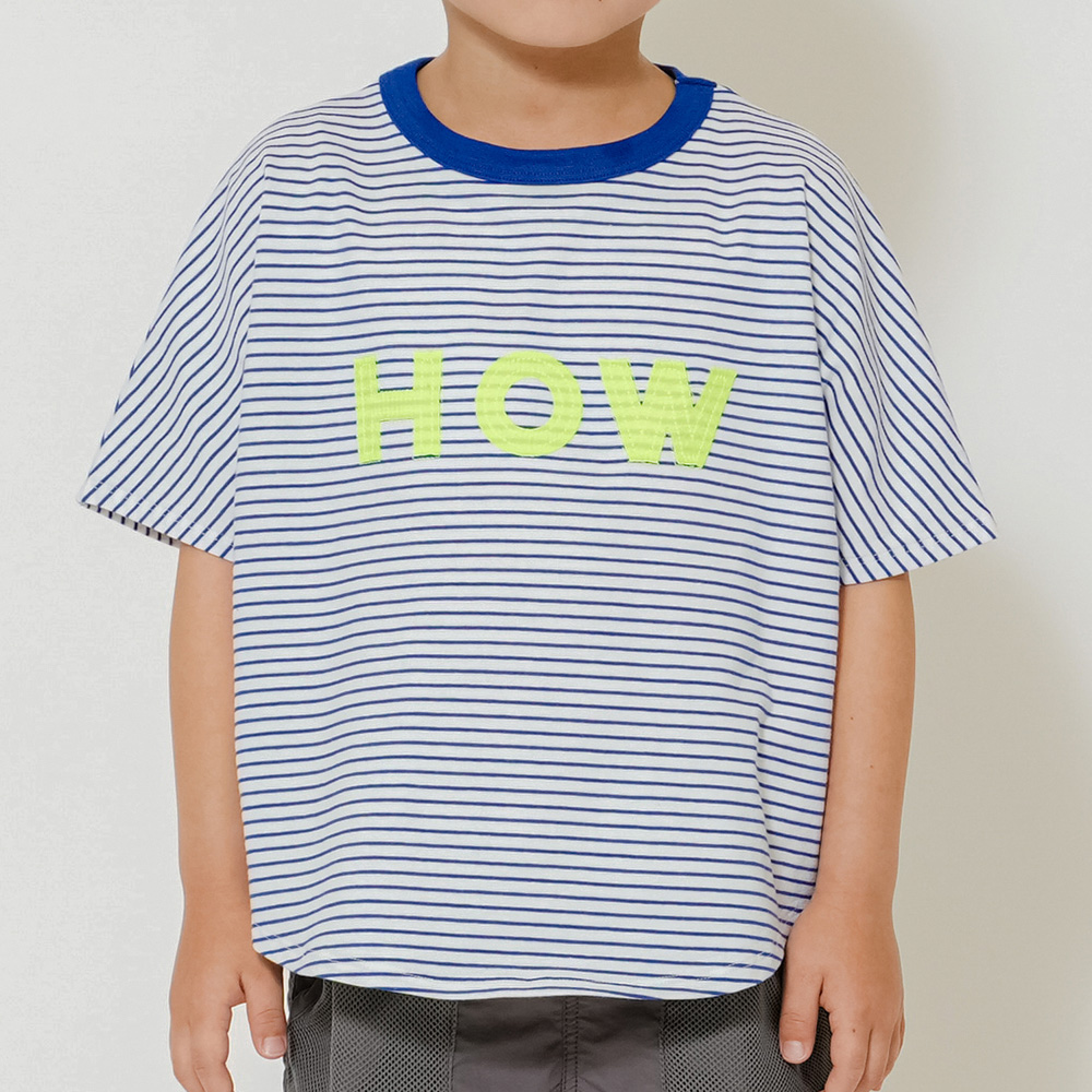 オフ白×ブルー