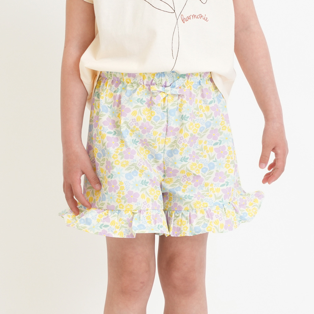 イエロー×フラワー