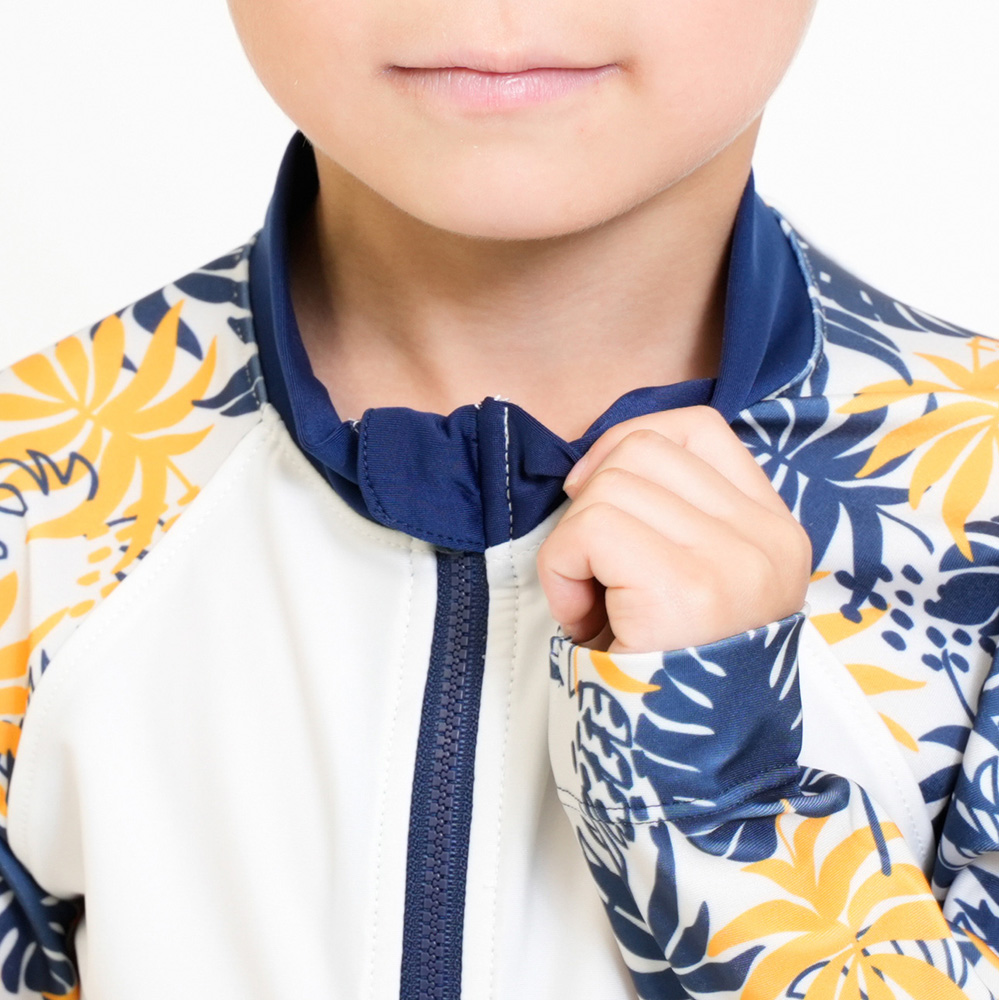 アイボリー×ネイビー