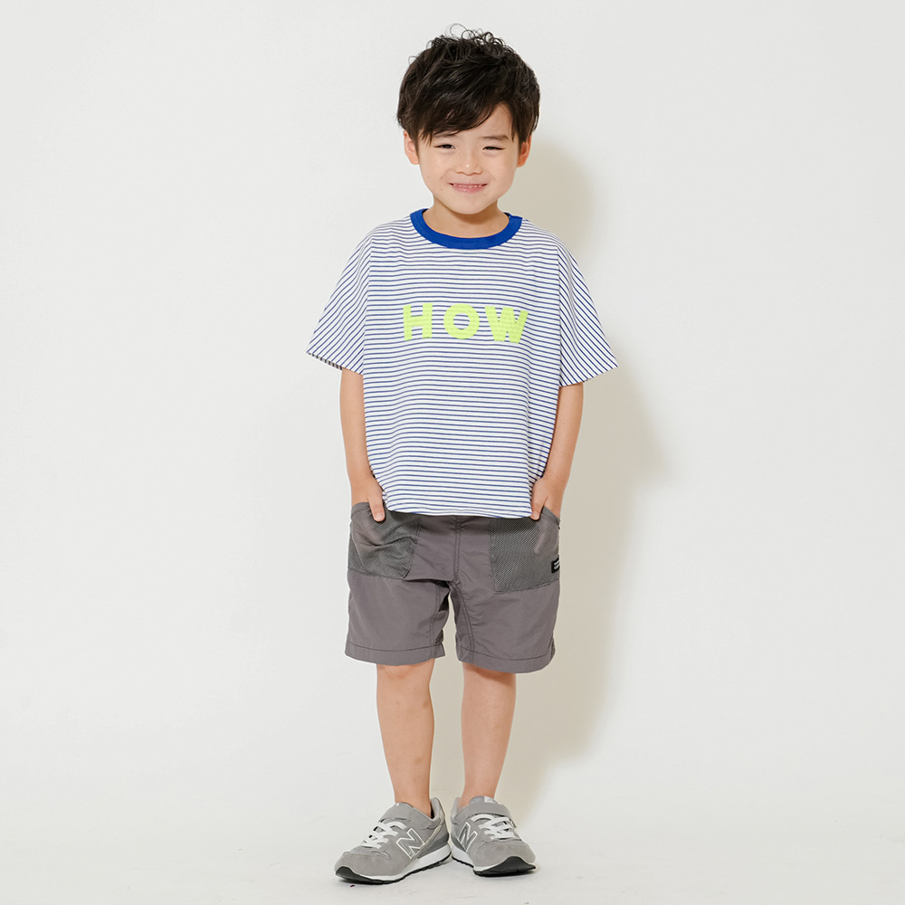 オフ白×ブルー