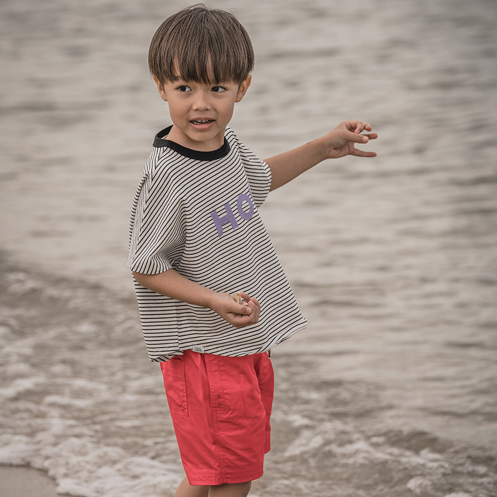 オフ白×ブラック