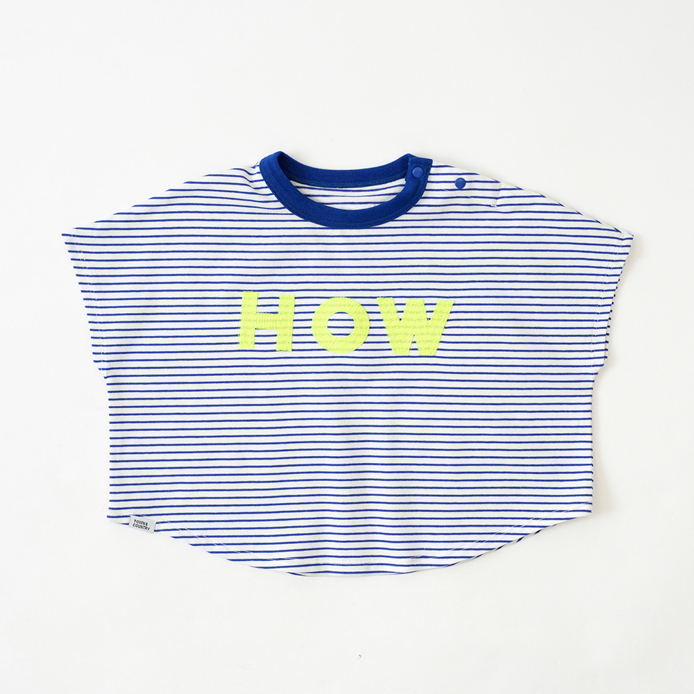 オフ白×ブルー