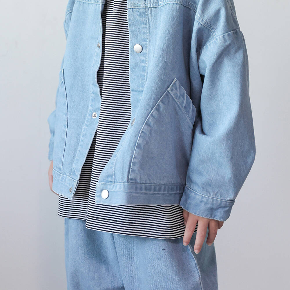 サックスデニム