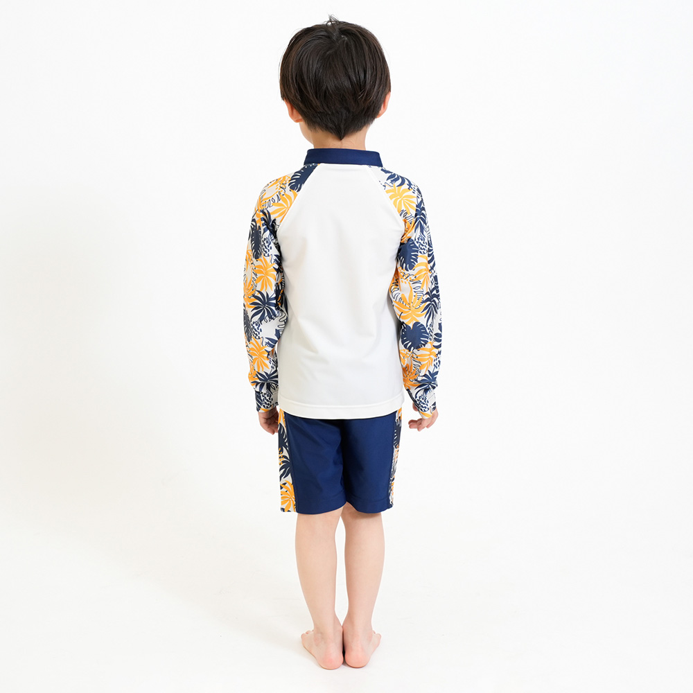 アイボリー×ネイビー