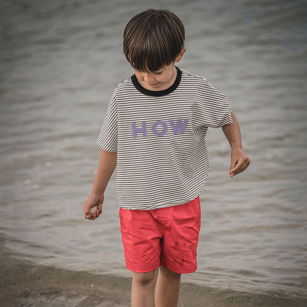 オフ白×ブラック