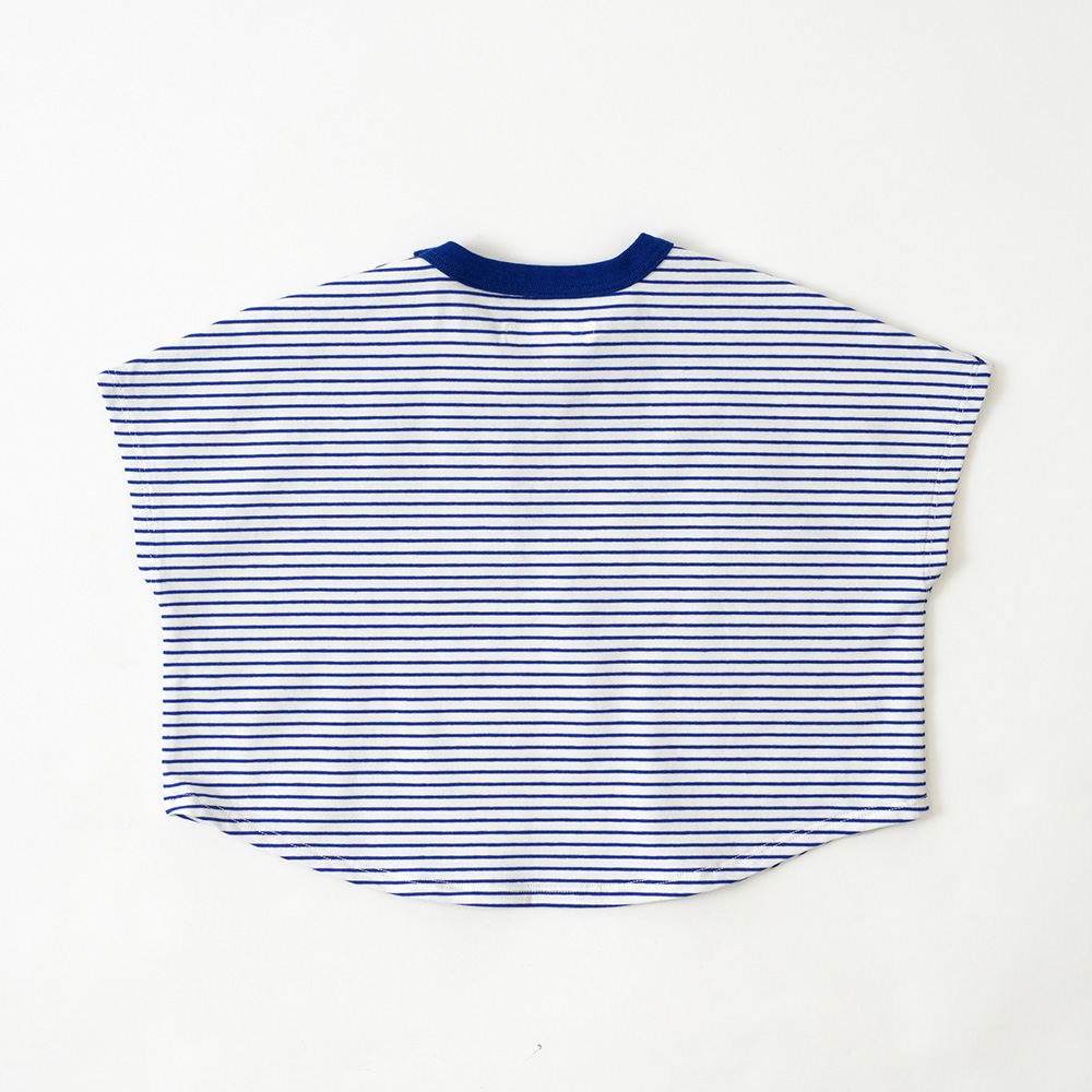 オフ白×ブルー