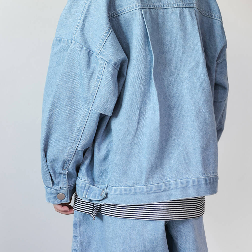 サックスデニム