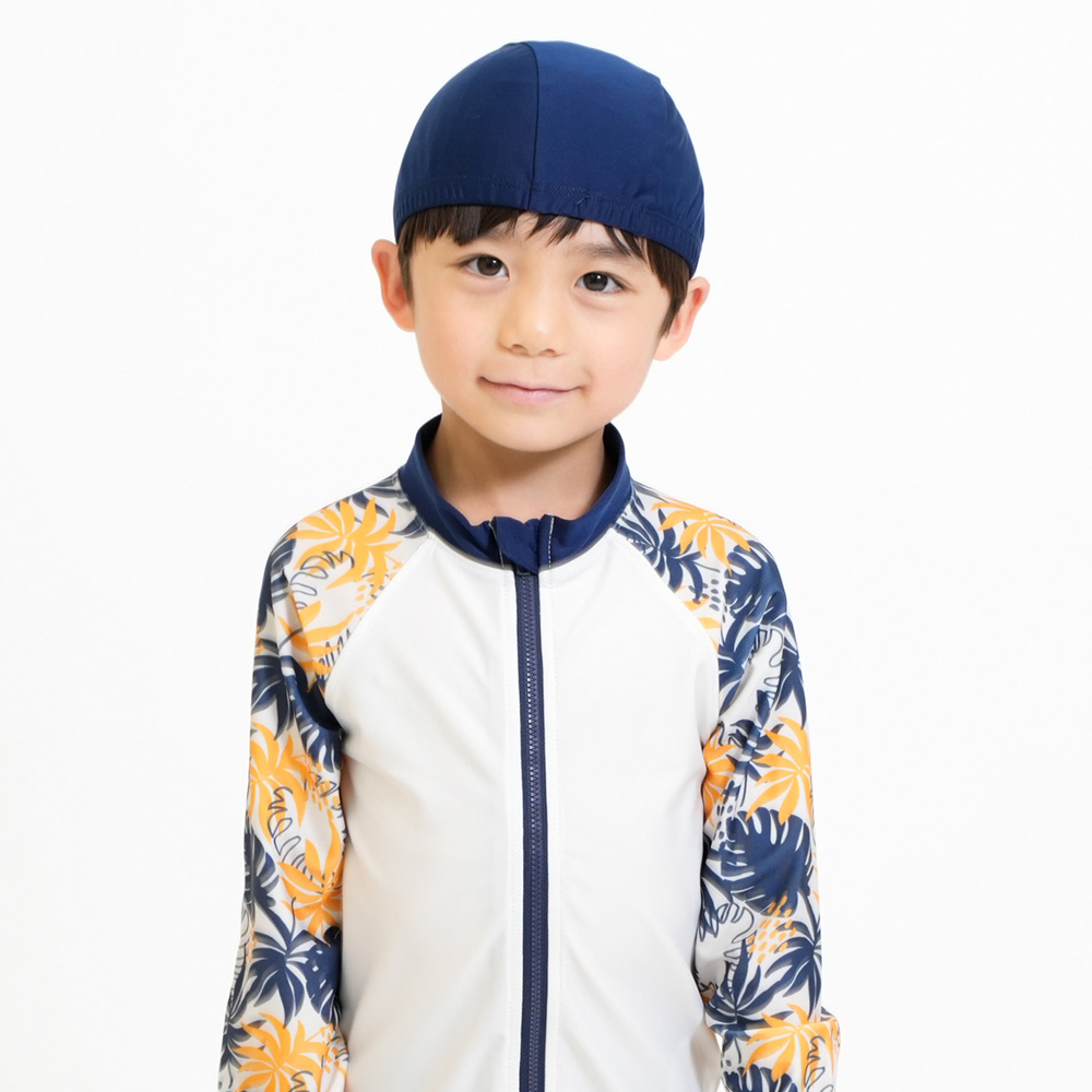 アイボリー×ネイビー