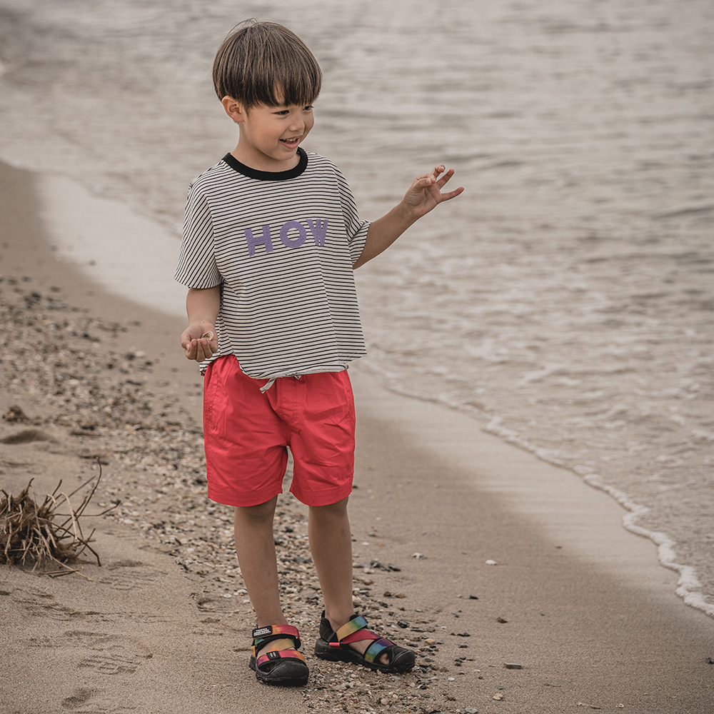 オフ白×ブラック