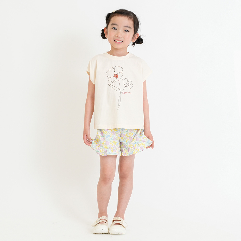 イエロー×フラワー