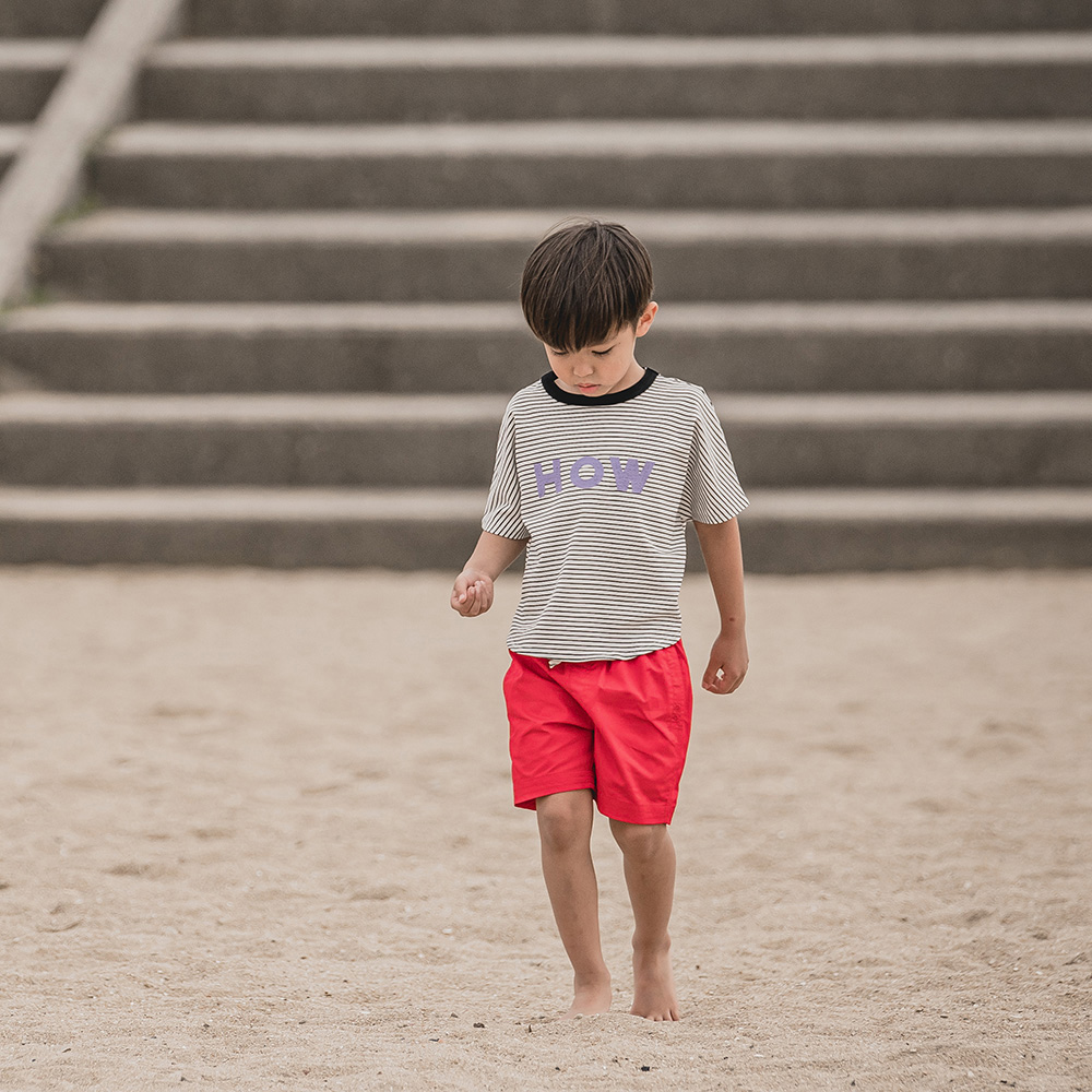 オフ白×ブラック