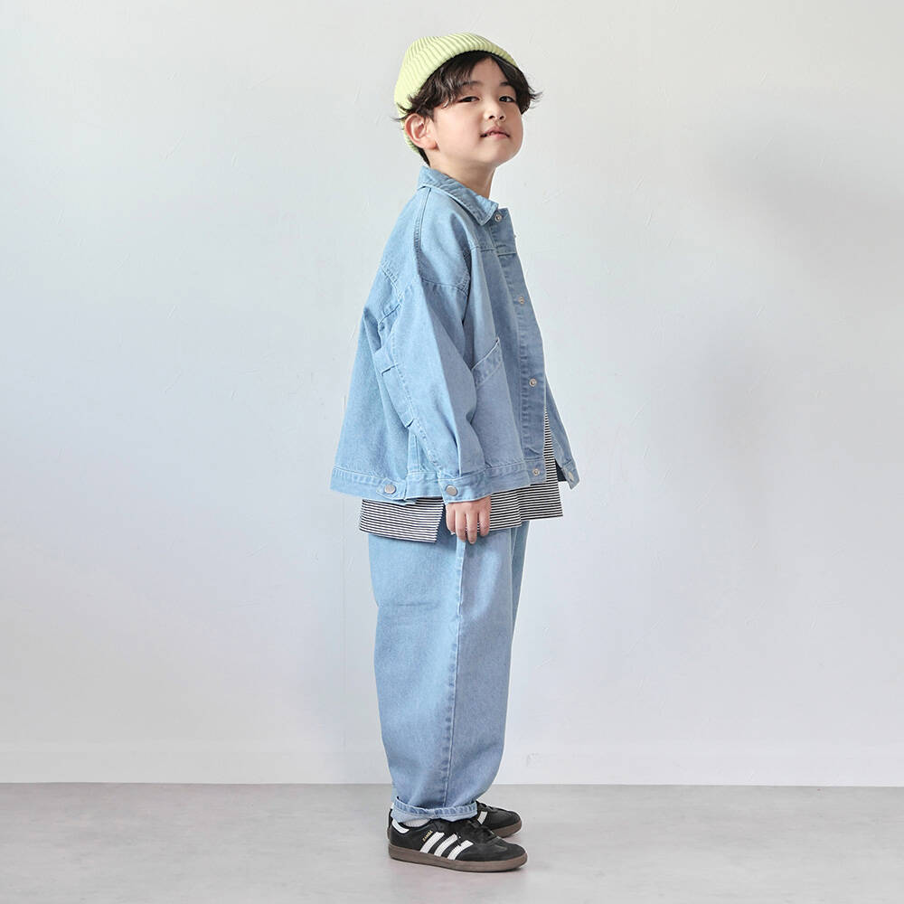 サックスデニム