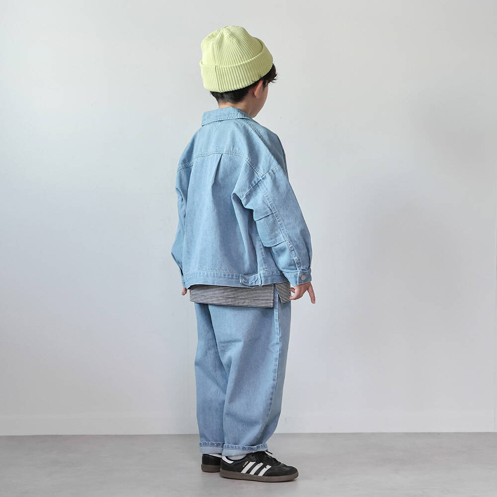 サックスデニム