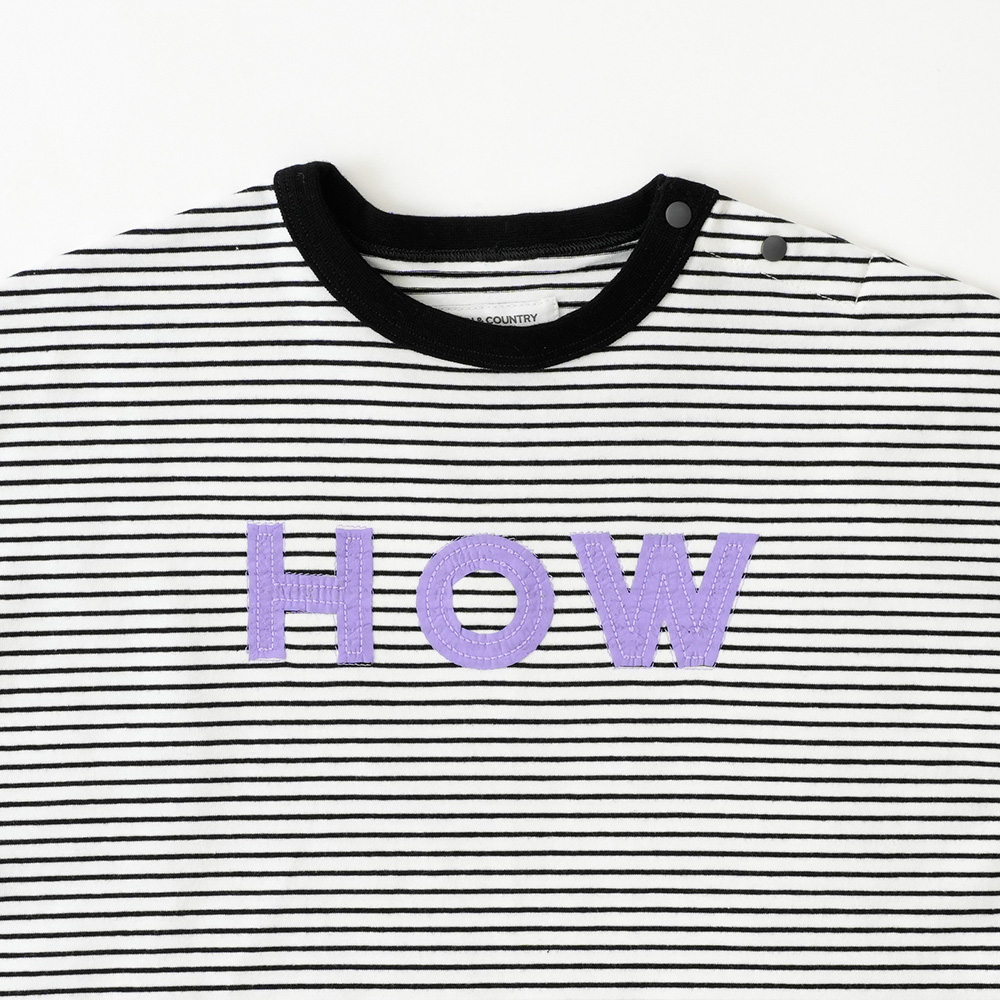 オフ白×ブラック