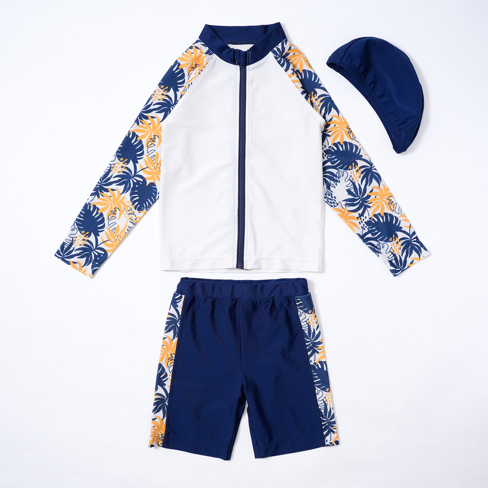 アイボリー×ネイビー