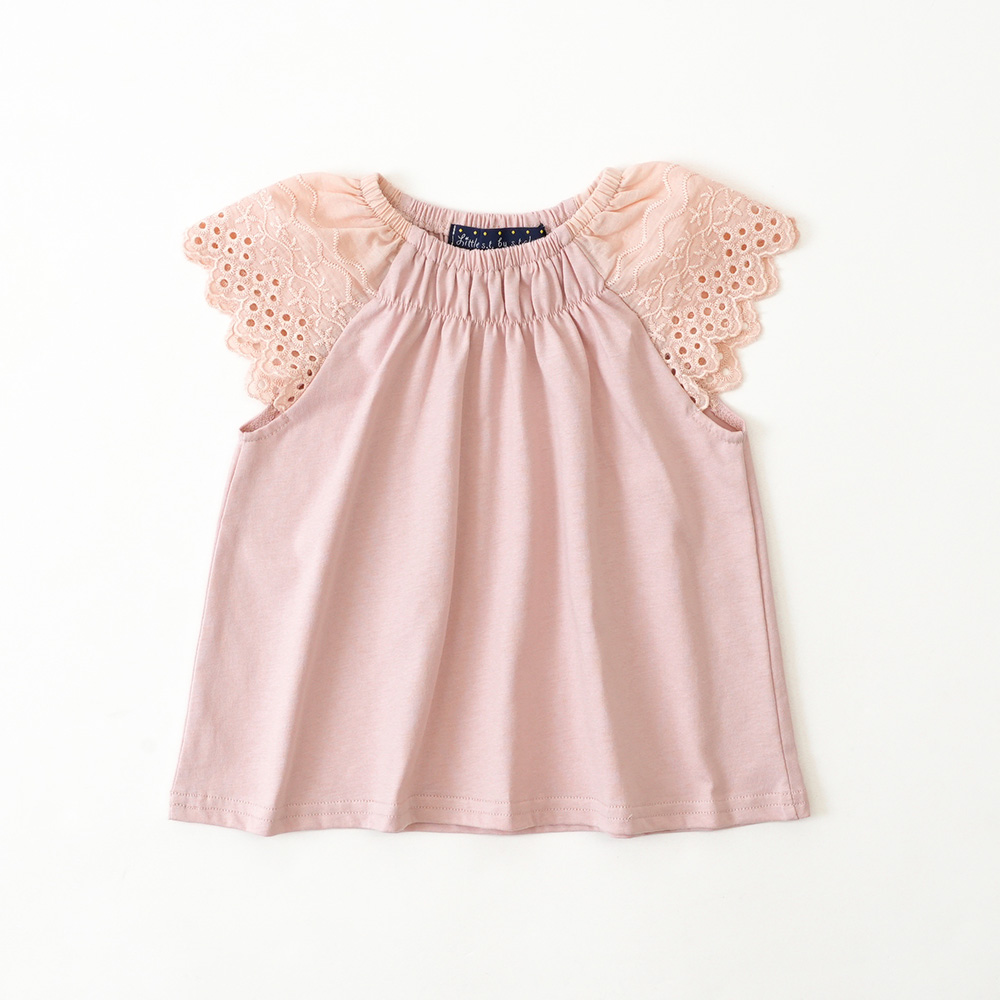 レーススリーブTシャツ