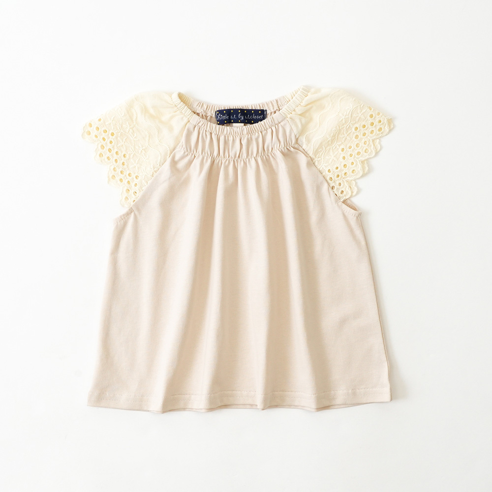 レーススリーブTシャツ