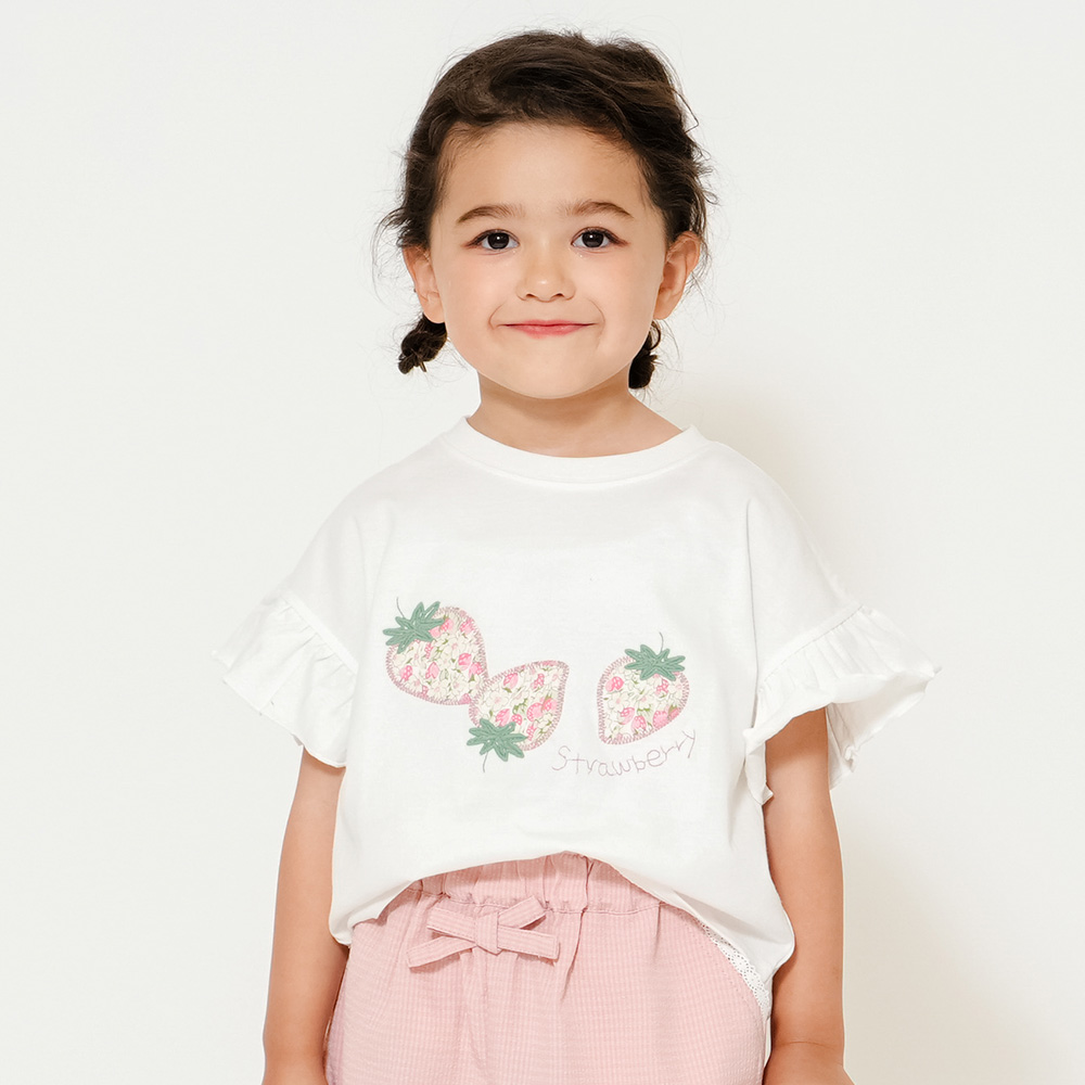 ラッフルフリルTシャツ