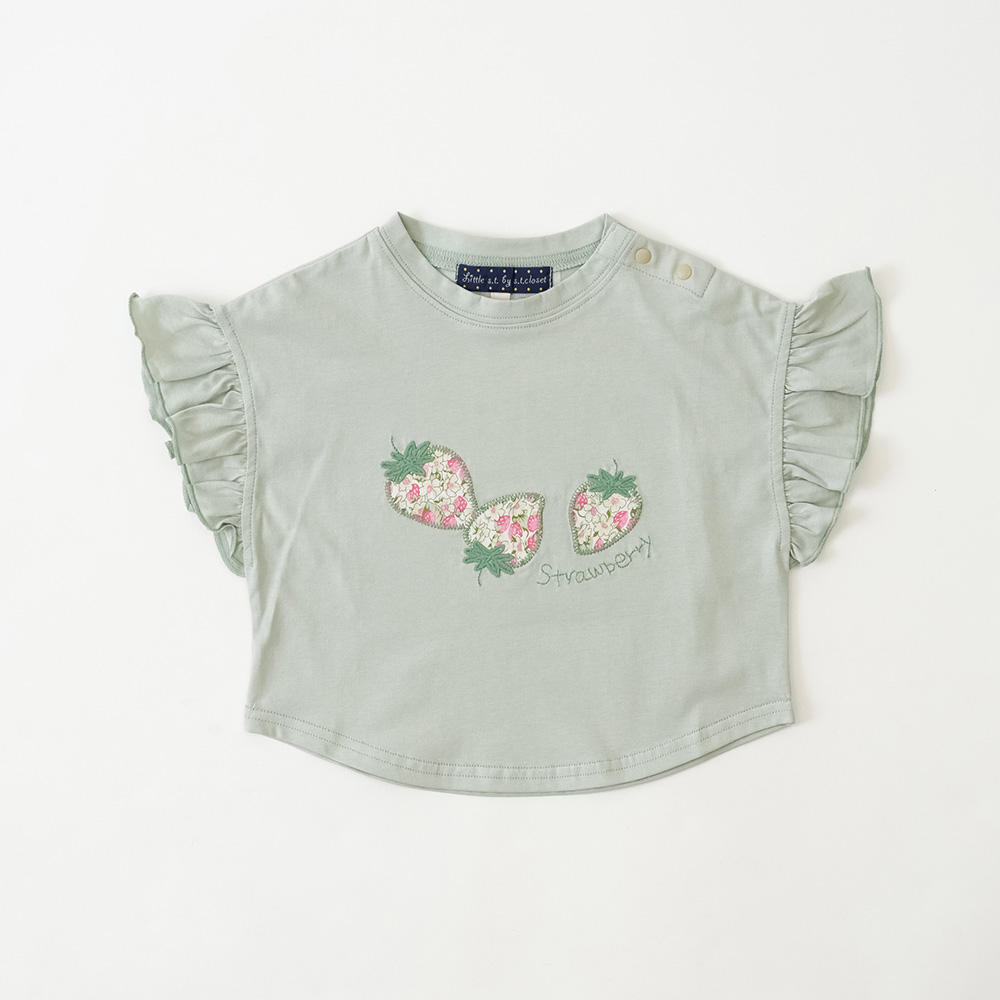 ラッフルフリルTシャツ