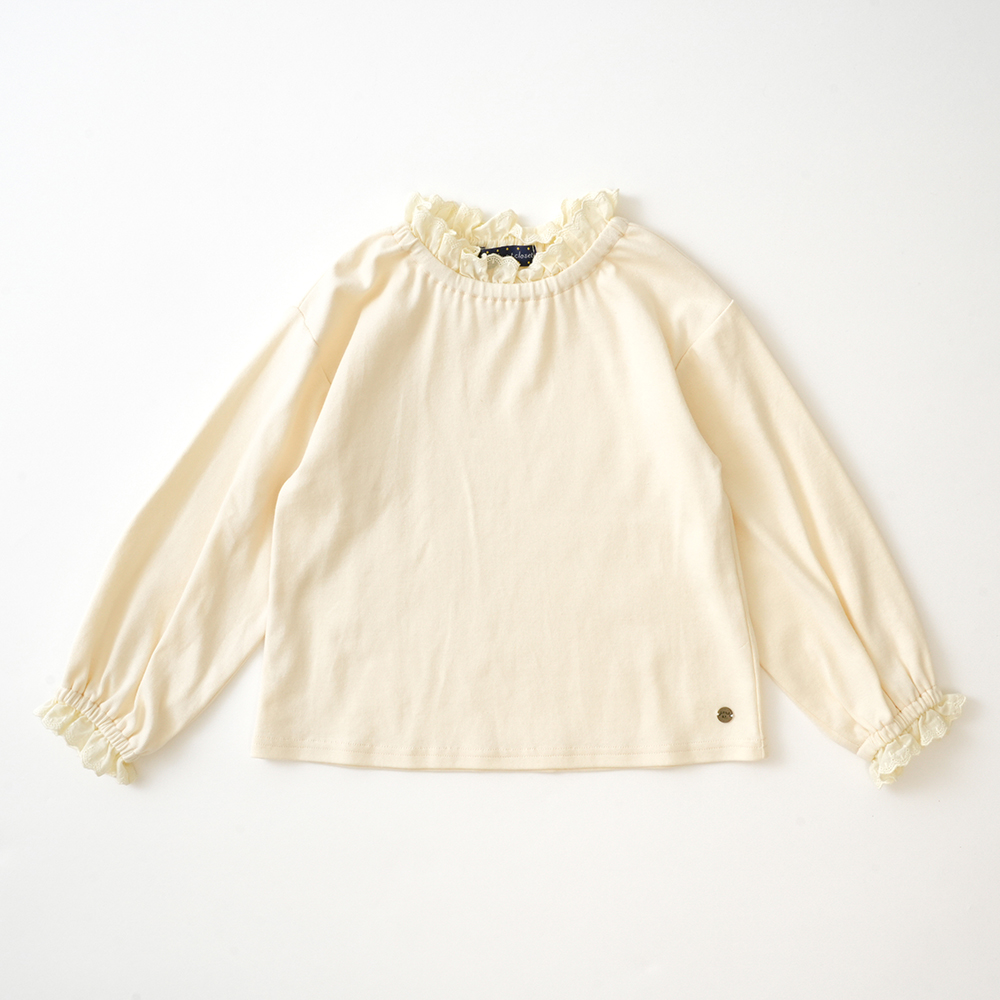 スタンドカラーTシャツ