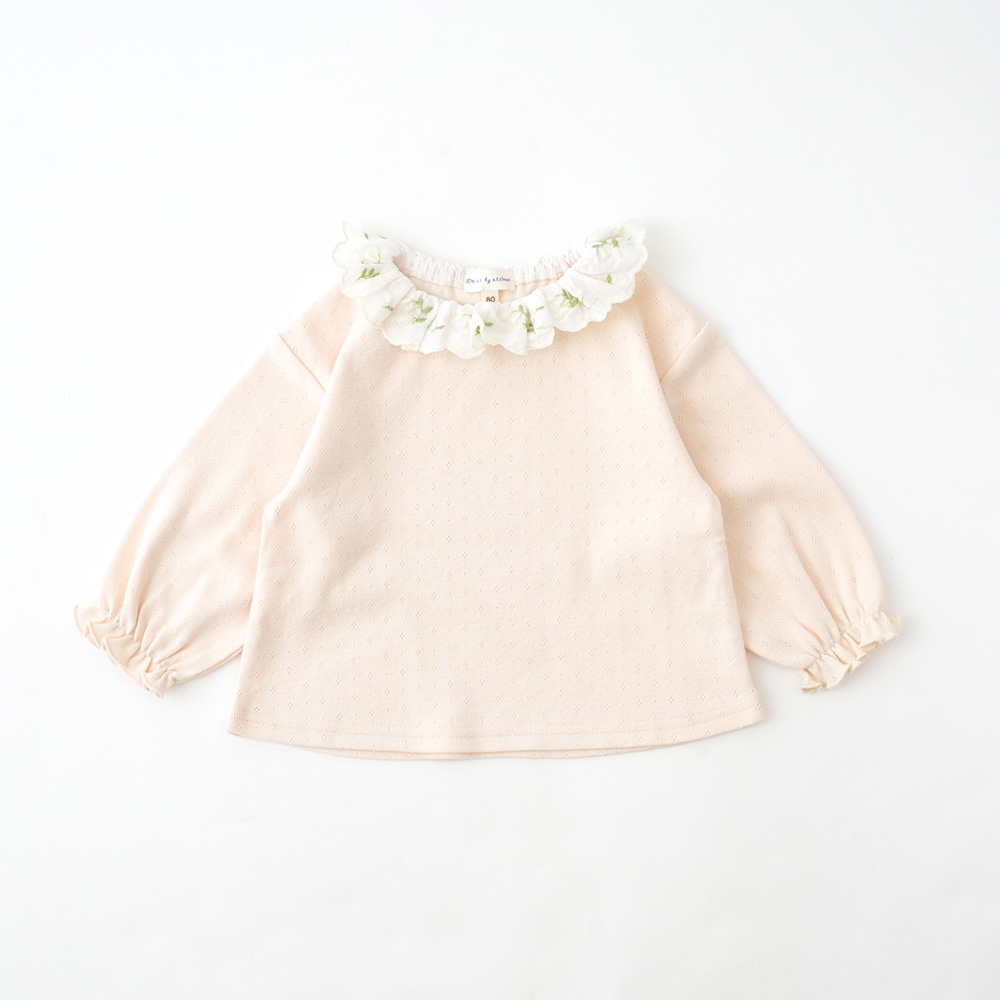 スズラン刺繍Tシャツ