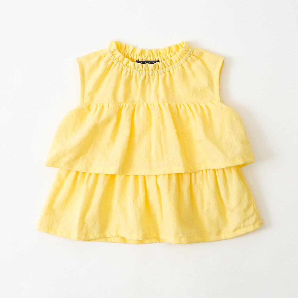 ティアードフリルブラウス