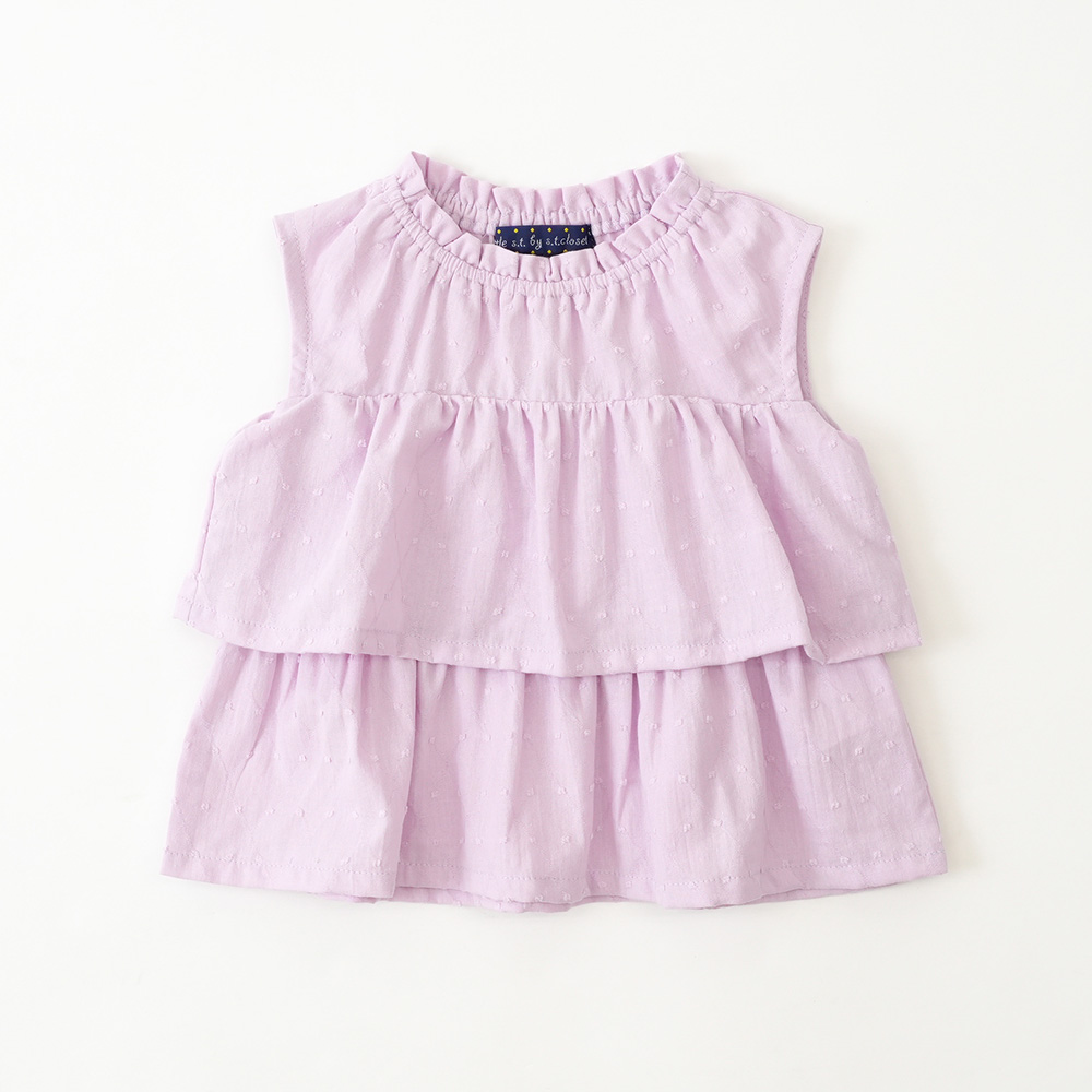 ティアードフリルブラウス