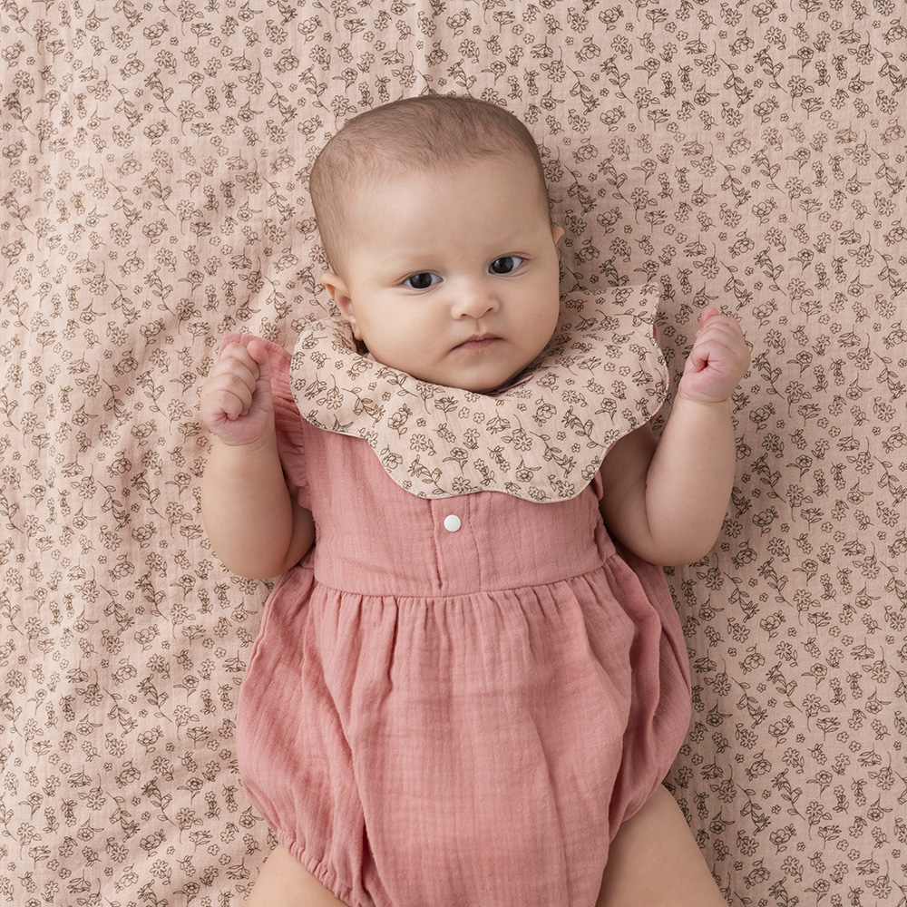 スタイセットロンパース（おはな）