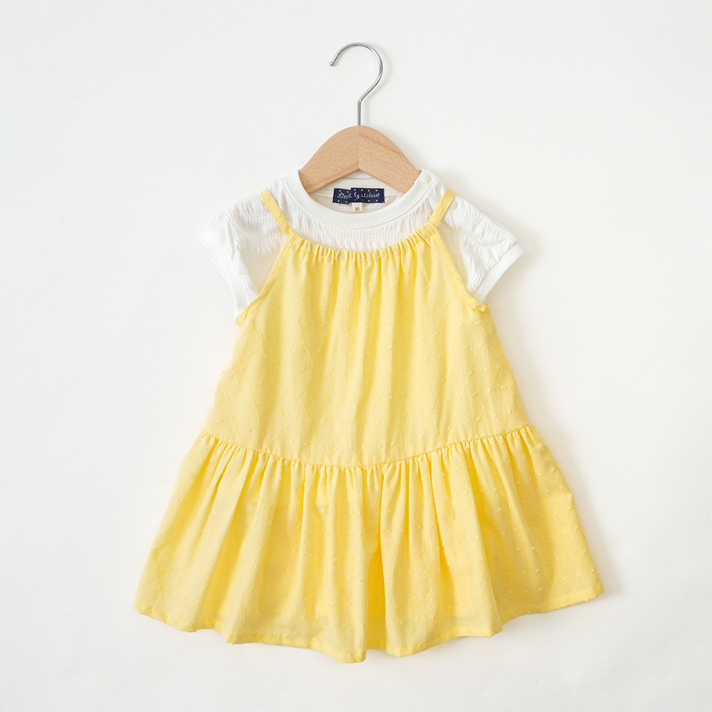 Tシャツ+キャミワンピースセット