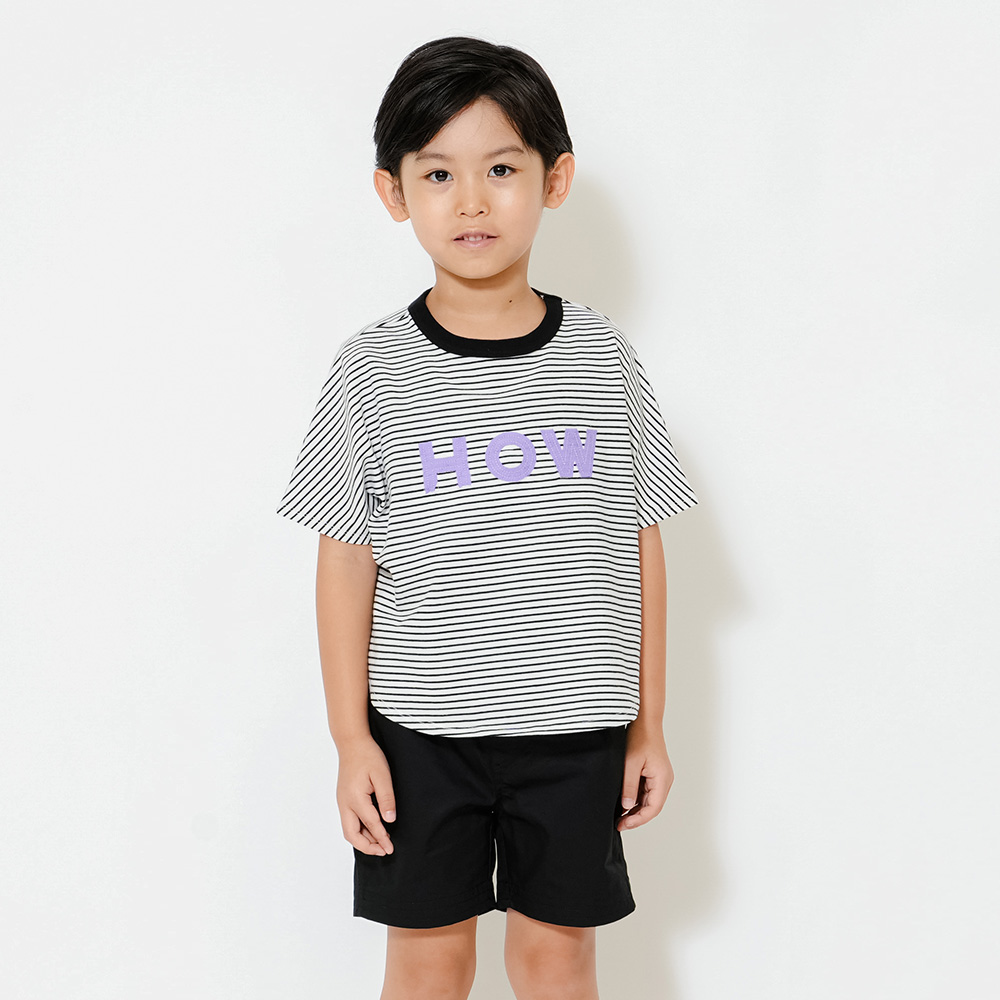 カラフルボーダーTシャツ