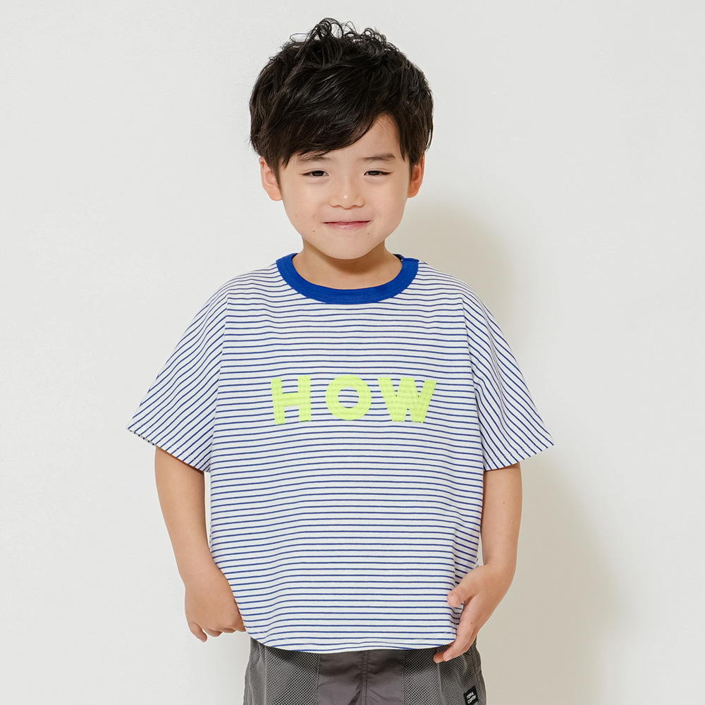 カラフルボーダーTシャツ