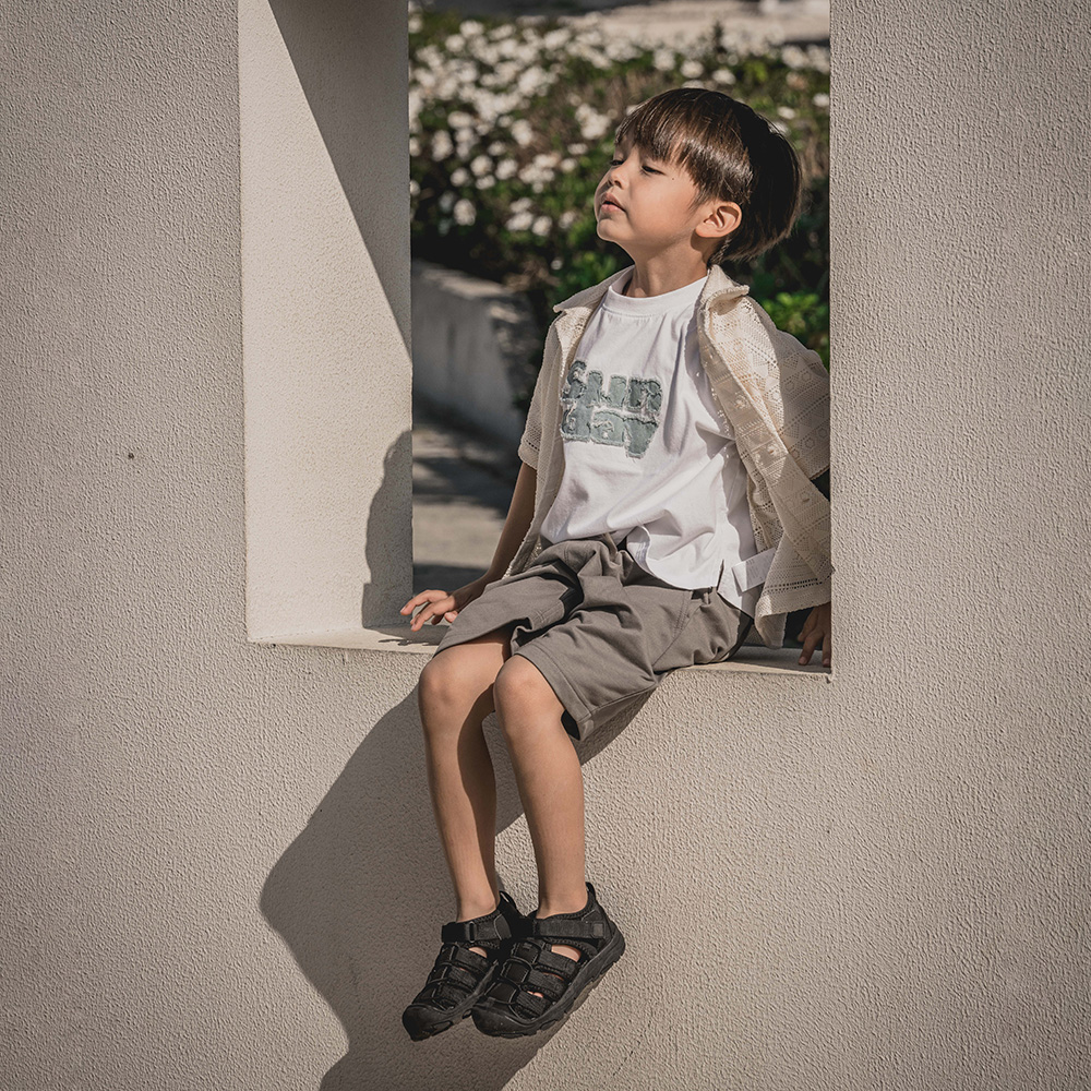 5.5分丈スウェットパンツ