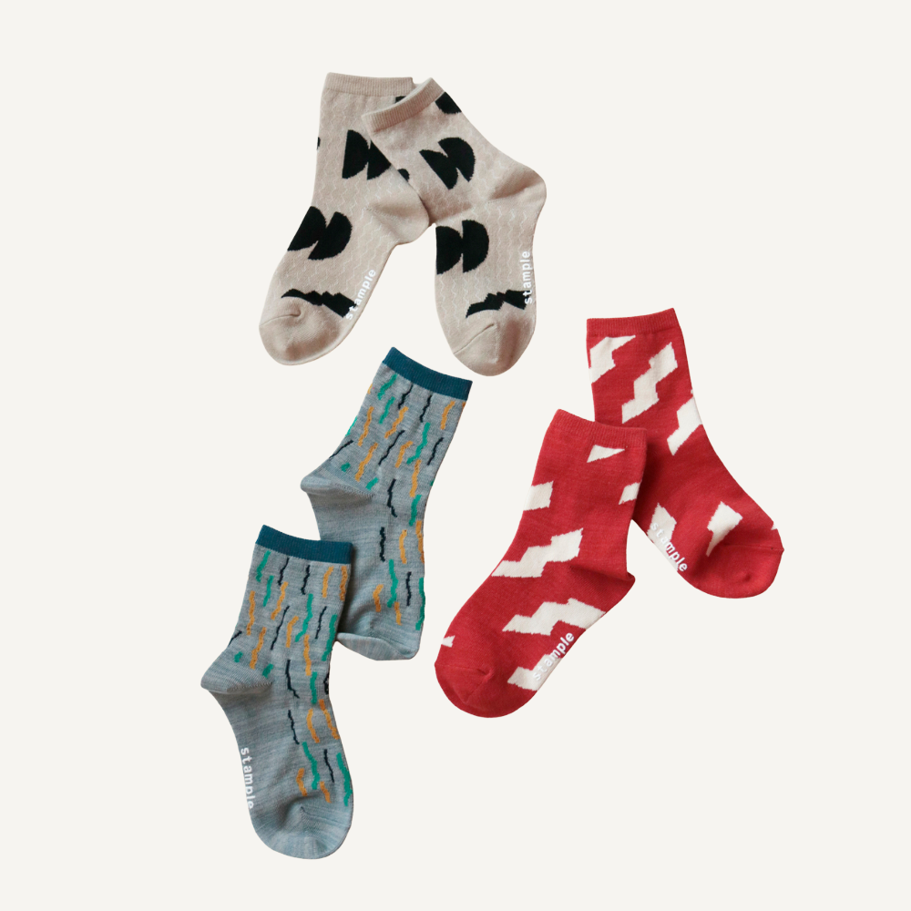 シェイプクルーソックス ３P