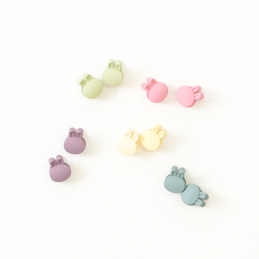 マーブルヘアクリップ