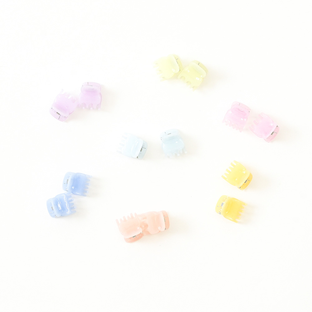 クリアヘアクリップ