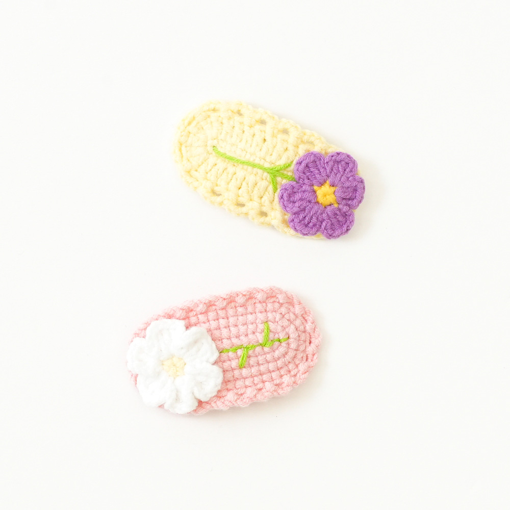 フラワーピン2点セット