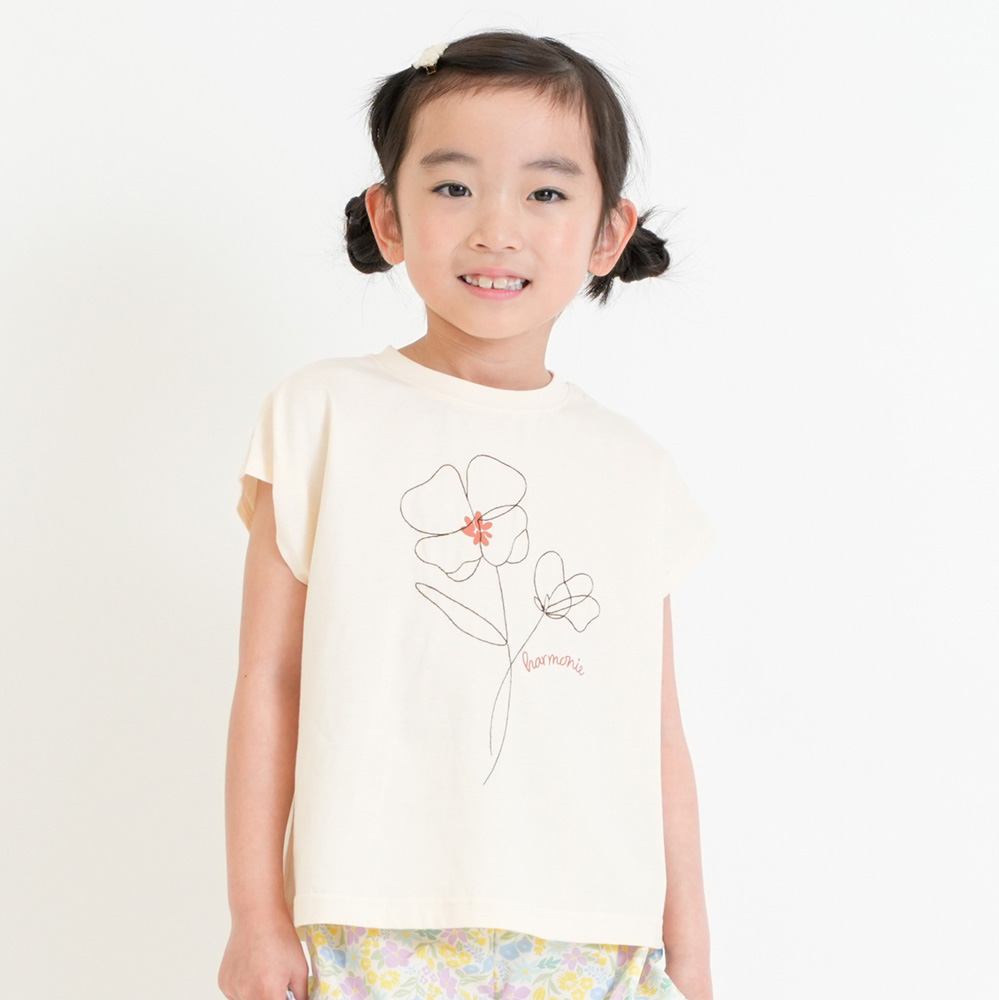 フレンチおはなTシャツ