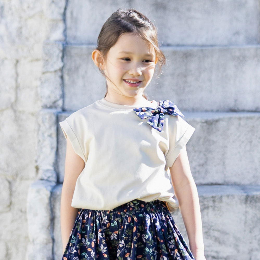 Aラインリボンチュニック