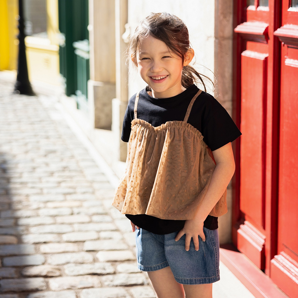 チュールドッキングチュニック