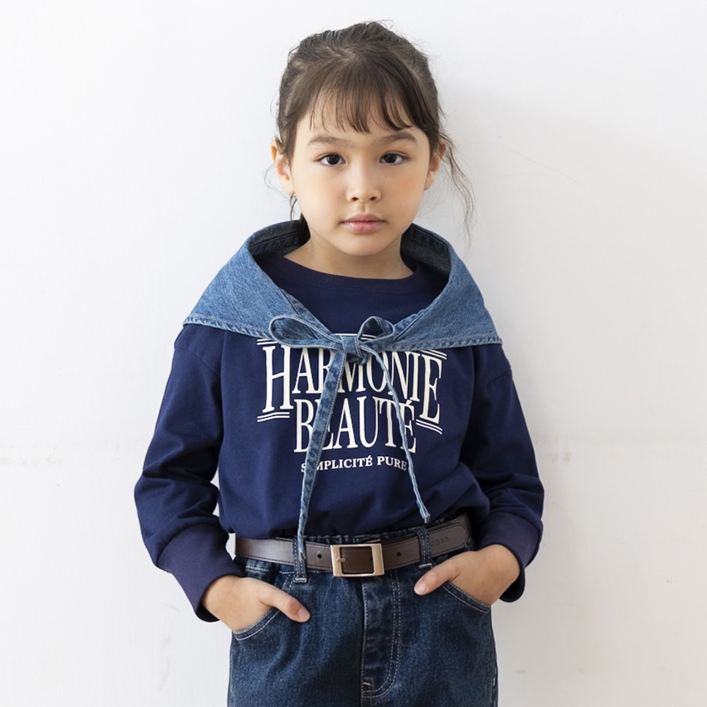 ロゴスリットTシャツ