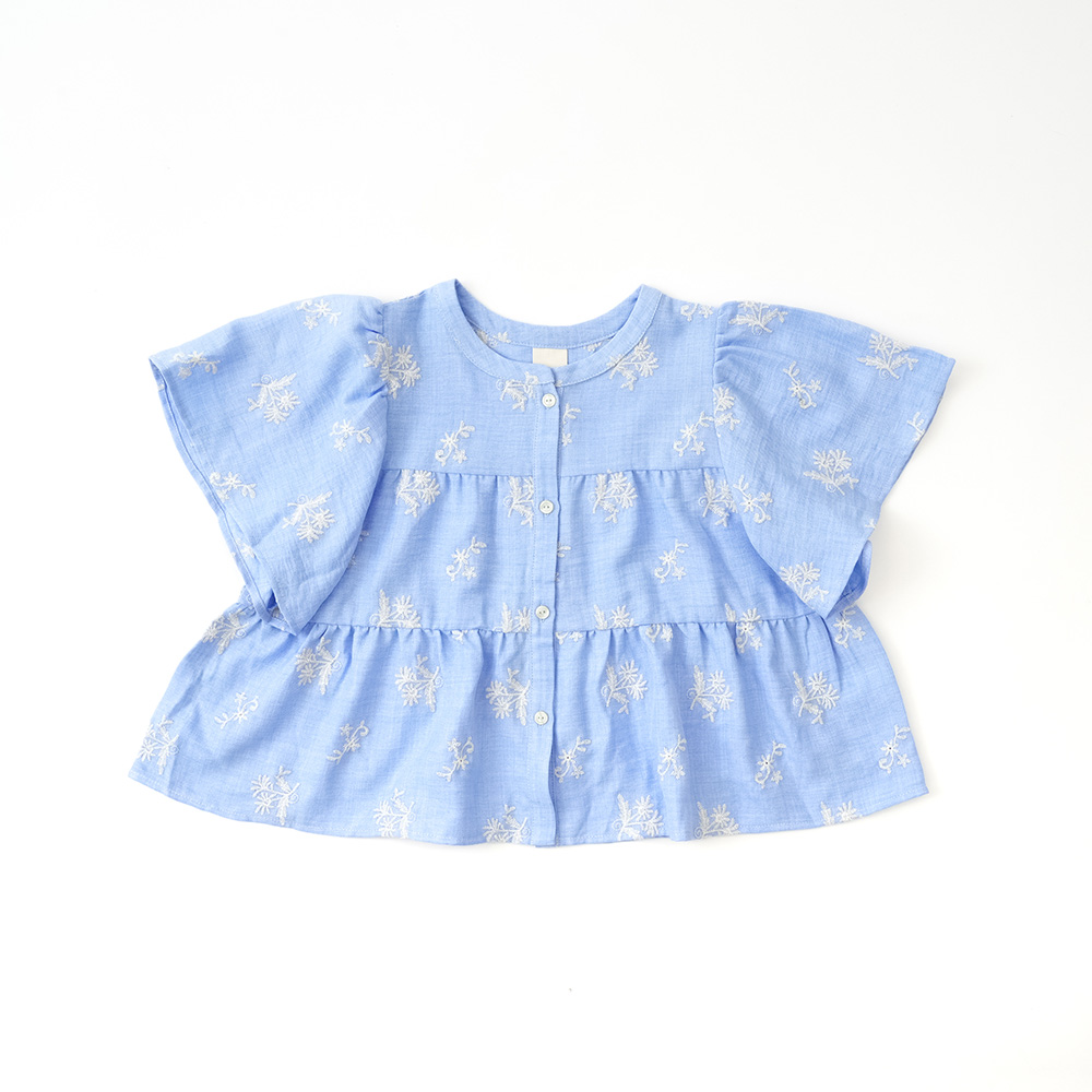 ティアードブラウス