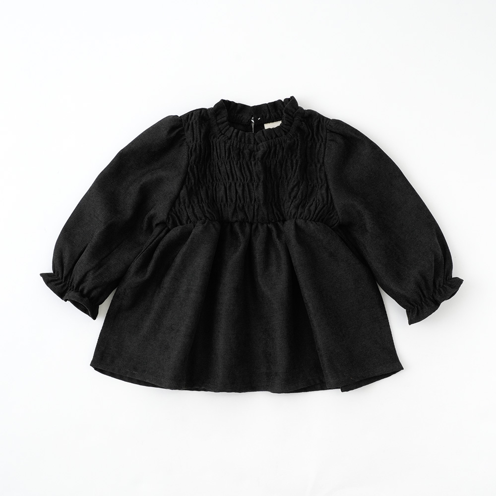 シャーリングブラウス