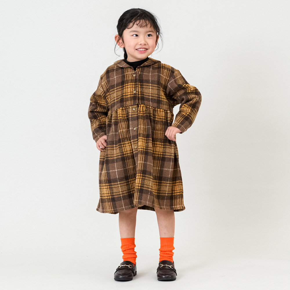 セーラーカラーワンピ