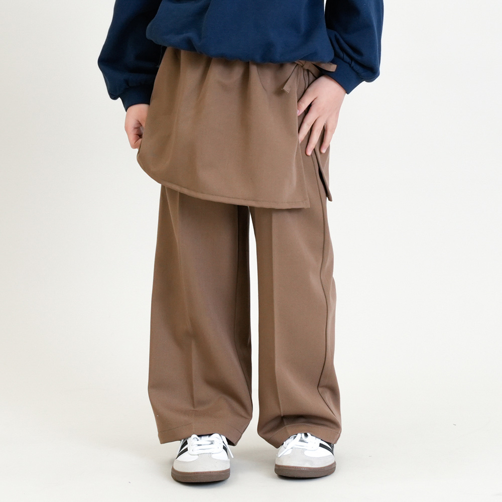 ラップスカートスラックス