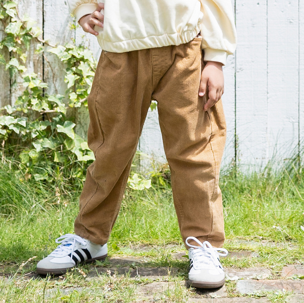 バギーテーパードコーデュロイパンツ