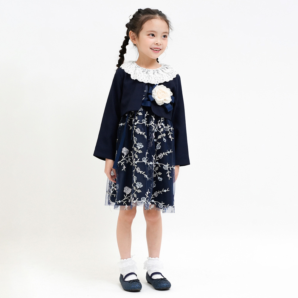 レースフォーマルワンピース4点セット